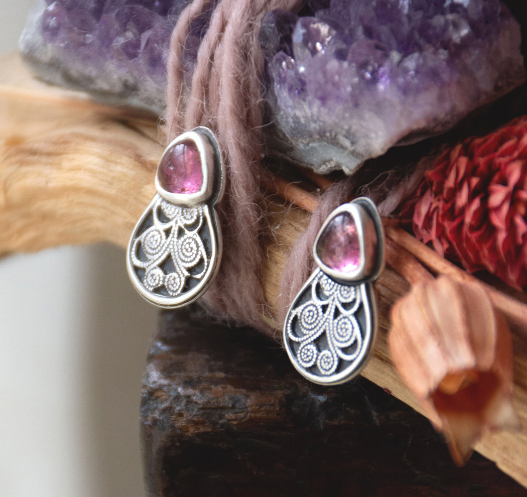 Honor Earrings - Tourmaline