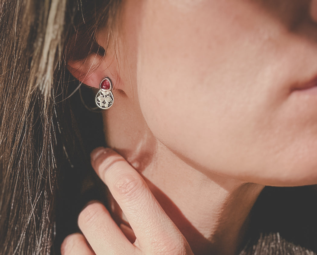 Honor Earrings - Tourmaline