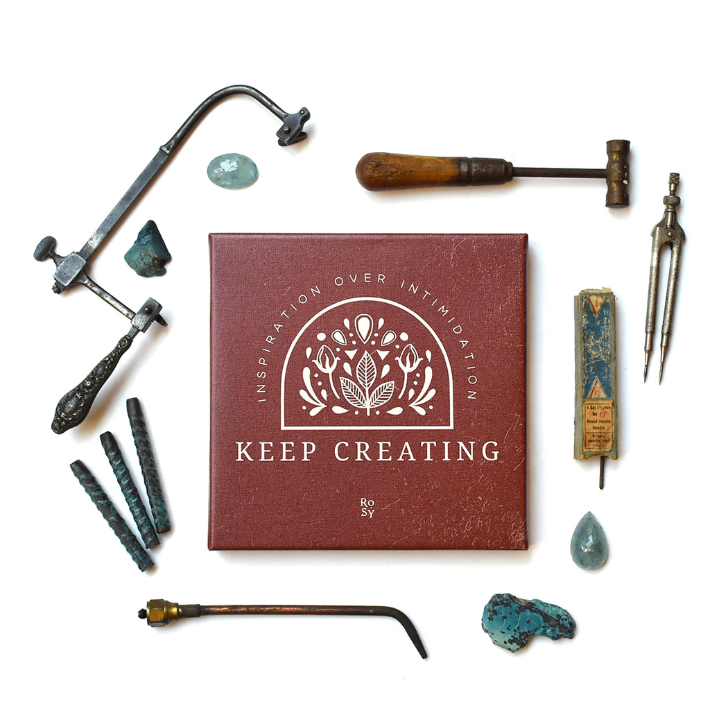 Keep Creating - A Small Reminder Wall Canvas