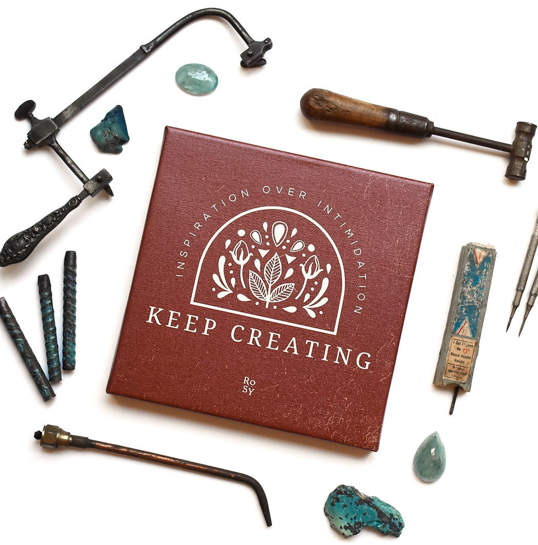 Keep Creating - A Small Reminder Wall Canvas