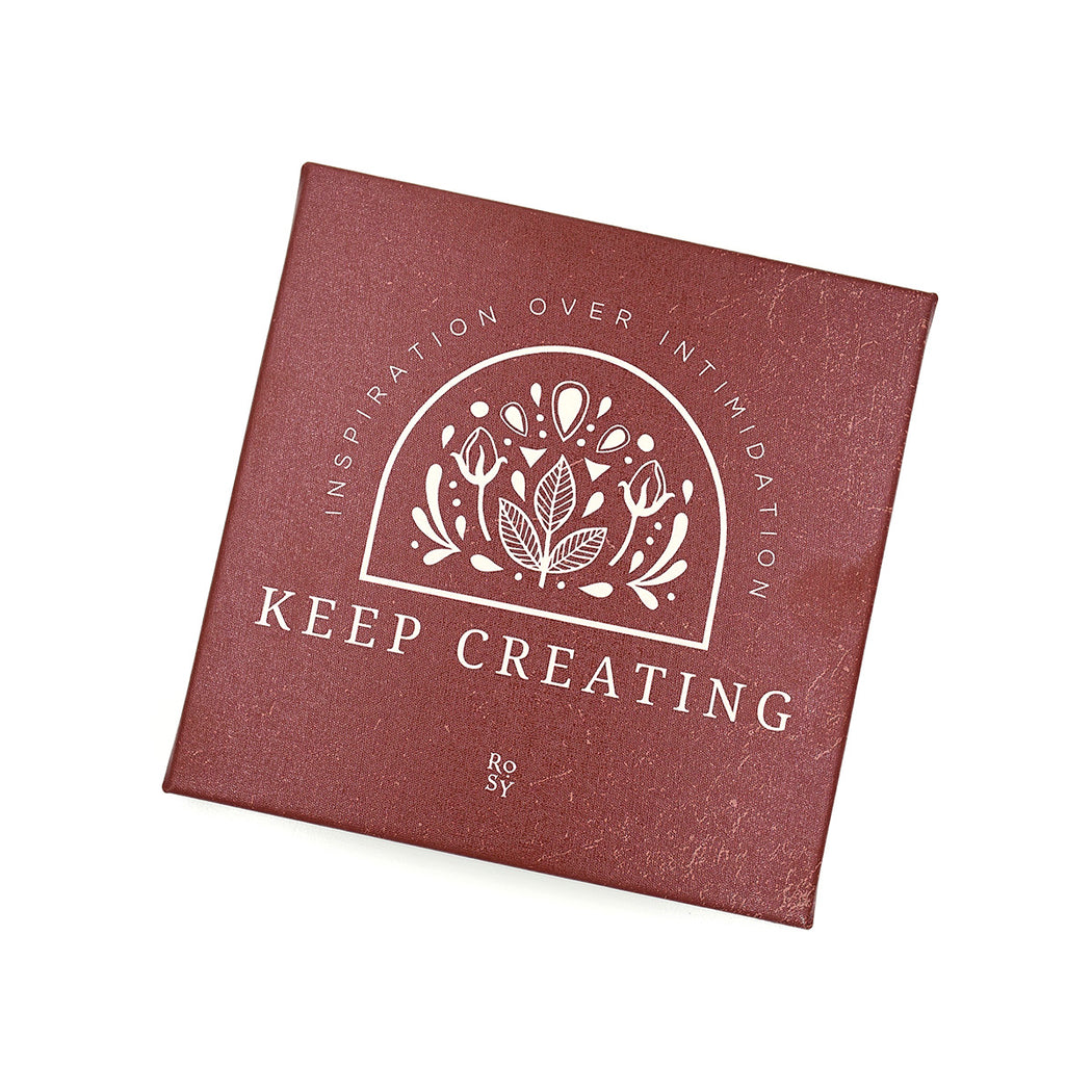 Keep Creating - A Small Reminder Wall Canvas