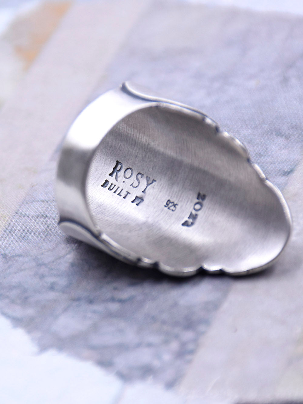 First Frost Saddle Ring - Size 7.5
