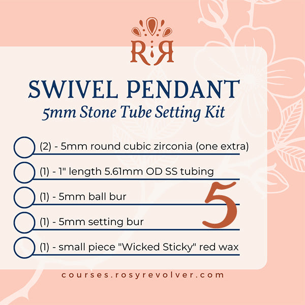 Tube Setting Kit for 5mm Stones