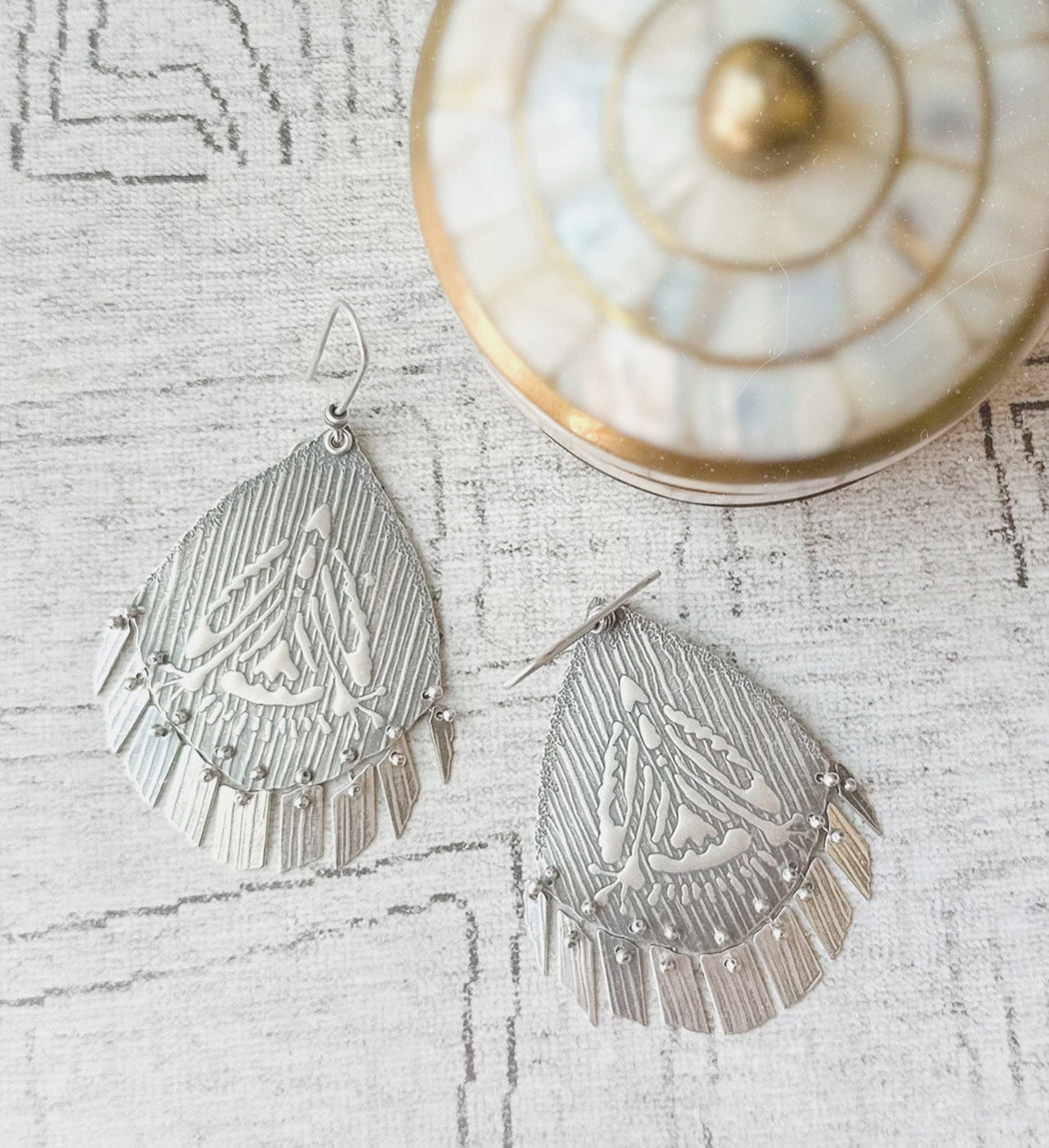 Fringed Ephemera Earrings