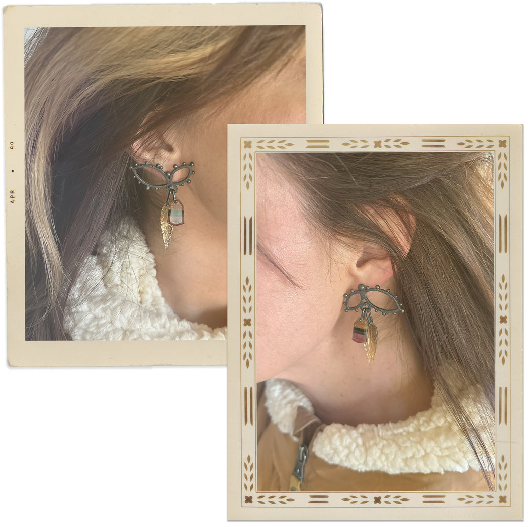 Strange Garden Earrings B