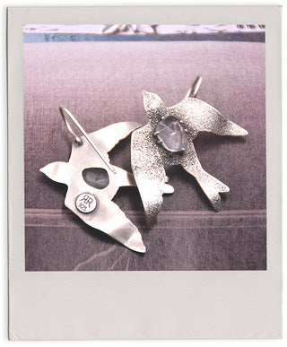 Together Earrings - Aquamarine