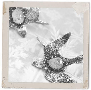 Together Earrings - Aquamarine