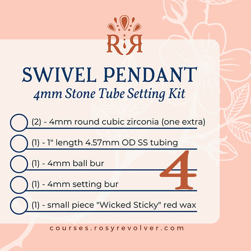 Tube Setting Kit for 4mm Stones