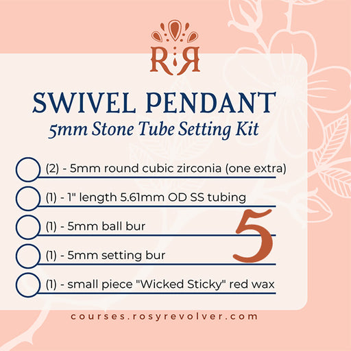 Tube Setting Kit for 5mm Stones